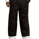 French Toast Boys' Adjustable Waist Flat Front Pant (Black, Khaki or Navy) 6 Slim