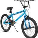 JOYSTAR 20 24 Inch Kids BMX Bike for Boys and Girls Age 7-12
Freestyle Kids Bike for Beginner Level Riders with Dual Hand Brakes & 2 Pegs