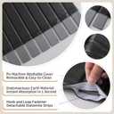 Stone Drying Mat for Kitchen Counter-Super Absorbent PU Dish Drying Mat, Quick Dry Stone Mat Kitchen for Dishes, Bottles & Cups, Large Foldable Stone Dish Drying Mat, Non-Slip Kitchen Mat (24" x 16")