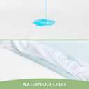 King Mattress Protector, Skin Friendly and Breathable King Size Mattress Cover, Viscose Cooling Jersey Mattress Pad with 18" Deep Pocket