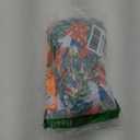 B2prity Women Cutout One Piece Skirt Swimsuit V Neck Wrap Tie Back Swimdress Tummy Control Bathing Suits (Large, Orange,floral)