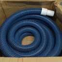 JYHHCYS Swimming Pool Vacuum Hose 1 1/2 - Pool Cleaner Vacuum Hose Replacement Kit - Flexible Operation Pool Cleaner Hose Compatible for Inground Pools 33 50 65 98 Ft Long(98ft/30m Pool Hose)