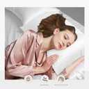 WishSmile Cooling Queen Pillowcases Set of 2 Breathable Cool Silky Soft Rayon Derived from Bamboo Fabric, Moisture Wicking for Hot Sleepers, Hair and Skin Friendly, White, 2 Pack, 20x30IN