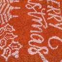 LuxUrux Merry Christmas Door Mat Outdoor 30x17 Inch - Elegant Winter Holiday Coir Doormat, Absorbent and Non-Slip for Outdoor Entrances Front Door.