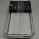 BINO Utensil Tray Storage Bin | Non-Slip Lining and Rubber Feet, Light Grey