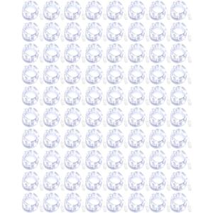 Riakrum 100 Pcs 10ft 30 LEDs Fairy Lights Battery Operated Bulk, White Wedding Waterproof Tiny Small Twinkle LED String Lights for Jar Starry for DIY Birthday Party Favor for Vase Centerpieces