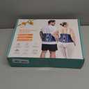 Massage Belt With Back Brace Relieves Back Pain From Sciatica Waist Massager Belt Adjustable Wrap Waist Massager, Blue