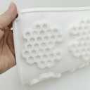 Silicone Honeycomb Molds 3D Honeycomb Bees Lace Mat Fondant Mold Lace Pad Baking Cake Chocolate Candy Mold for Cupcake Decorating Tools Kitchen (Honeycomb_11.84 x 6.92 x 0.36 inches)