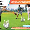 Cipton Strike Football Game Set - Hybrid Bowling and Football Outdoor Game