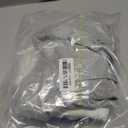 SOLY HUX Women's Collared V Neck T Shirts 3 Packs Slim Fitted Crop Tees Short Sleeve Tops (Medium, Grey Black White)