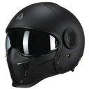 TRIANGLE Convertible Full Face Motorcycle Helmet DOT Approved for Men Women, Multi-Configuration 3/4 Open Face Street Bike Helmet with Internal Tinted Sunshield, Includes Storage Bag