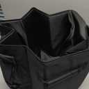 Garden Water Hose Holder Storage Bag PotWater Hose HiderHolds 150 ft Hose ,Bottom With Drain HolesPatio and Indoor-Black