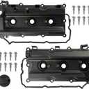 LEMASSON Pair Left Right Engine Valve Covers Compatible with 2005-2019 Nissan Frontier 2005-2015 Xterra 2005-2012 Pathfinder 2012-2019 NV1500 NV2500 NV3500 4.0L Replace 13264-EA200 13264-EA210