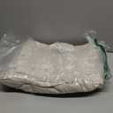 Felisa Farmhouse Shower Curtain with A Ruffle Hem, Linen Textured Shower Curtain for Bathroom,Natural,72"x72"