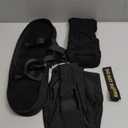 Travel Pillow and Blanket Set, Compact Airplane Pillow Bag with Eye Mask for Long Flights Sleeping, 360° Support Head Strap Travel Essentials for Plane Car Sleep Neck Upright, Stop Bobblehead (Black)