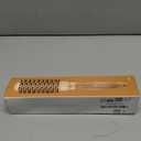 Round Brush with Boar Bristles, 1 inch Barrel, Nano Thermal Ceramic Ionic Tech for Straightening and Blow Drying, Gold