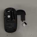 VssoPlor Wireless Mouse, 2.4G Slim Portable Computer Laptop Mouse with Nano Receiver Quiet Silent Optical Mice for Notebook, PC, Laptop, Computer-Black and Gold