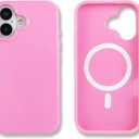 Sonix Case for iPhone 16 | Compatible with MagSafe | 10ft Drop Tested | Gloss Pink Rose