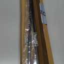 Matte Black Cabinet Pulls - Square Drawer Pulls, 2 Pack 18 Inch Stainless Steel Kitchen Door Cupboard Handles, 458mm Hole Centers