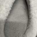 Women’s Fuzzy Slippers Slip-On Memory Foam indoor house shoes 12.5-13.5