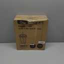 Ginkgo 100 Pack - 16 oz Clear Plastic Cups with Lids and Straws, Leak-Proof & Sturdy, Disposable Iced Coffee Cups for Smoothie, Cold Drinks