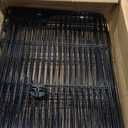 12 Panels Small Animal Playpen, 48" x 24" x 16" Pet Playpen with Waterproof Mat, C&C Cage for Guinea Pigs, Puppy Play Pen, Bunny Playpen, Indoor Outdoor Portable Metal Wire Yard Fence