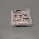 8 x 200PCS Cabinet Bumpers Clear Rubber Bumpers Self Adhesive, Soft Close Cabinet Door Bumper Dots, Sound Dampening Cupboard Door Bumpers Pads for Kitchen Drawers, Picture Frames, Furniture