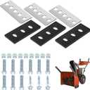 Snow Blower Impeller Modification Kit - 1/4" 3-Blade Universal, for Modifies 2-Stage Machine (3)