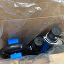 Jetson Jupiter Kick Scooter with LED Lights on Deck and Wheels, Height Adjustable Handlebar and 4 Inch Wheels, Easy Folding Mechanism, Blue