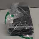 StorageRight Under Bed Storage Bins, 3-Pack 40L Foldable Fabric Storage Bags with Transparent Window, Breathable Organizer for Clothes/Blanket/Comforter/Quiltr, Black