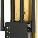 WiFi Extender Signal Booster for Home, WiFi Extender, Long Range up to 12880 Sq Ft and 105 Devices, Internet Extender WiFi Booster, WiFi Repeater with Ethernet Port