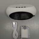 12-in-1 Air Quality Monitor Indoor, Portable Air Quality Monitor, for CO2, PM1.0, PM2.5, HCHO, TVOC and Others, Air Quality Tester for Home, Hotel, Office, Car, Battery Powered Air Monitor (White)