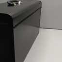 VEVOR Metal Tool Box, 20.5-inch, Portable Metal Tool Box with 3 Drawers, Small Tool Chest with EVA Liners, Ball Bearing Slide Drawers Locking & Powder Coated Finish, Multi-Function Tool Organizer