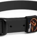 SportDOG Rugged Utility Dog Collar, Black, Large Waterproof, Stink-Proof Coated Webbing and Stainless Steel Hardware, Silicone Strap Keeper, 1 in Wide, Fits Necks 18-25 in, Pack of 3