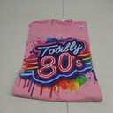 Retro 1980's Colorful Totally 80's Funny 80 Rave Theme Party T-Shirt XL