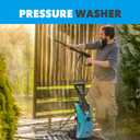 Pulsar PWE2001V Electric Portable High Pressure Washer, PSI 2000, Cleans Cars/Fences/Patios
