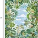 Lahome Summer Jungle Green 8x10 Rugs for Bedroom Living Room Kids Playroom