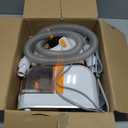 Dog Grooming Vacuum, Dog Grooming Kit with Pet Clippers, 12,000Pa Pet Hair Vacuum for Dogs, Low Noise Home Cleaning Tool in 1, PG10 (Orange)