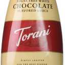 Torani Sugar Free Sauce, White Chocolate, 64 Ounces (EXP 08/25/26)
