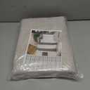 YoungsTex Extra Long Linen Curtains 95 Inch Length for Living Room, Beige Semi Sheer Drapes with Rod Pocket Back Tab Light Filtering for Dining Bedroom, Natural Beige, 2 Panels, 52 X 95 Inch