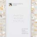 Handicrafts Home Decorative Picture Frame Wooden Photo Frame and Collage (Mop White, 4x6)