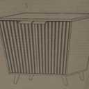 Smuxee Fluted Sideboard Cabinet, Freestanding Walnut Buffet Cabinet with Adjustable Shelf, Wood Storage Cabinet for Living Room, Entryway, Hallway (Wide-31.69 in)