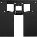 Buyers Products 8597220 No Drill, 20" Hitch Mounted Mud Flaps, Anti-Rattle Clamp & Exhaust Shield Kit  Steel Frame, 3/8" Reversible Rubber Flaps, Fits 2" & 2.5" Receivers, Mounting Hardware Included