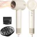 Hair Dryer,160000 RPM Blow Dryer with High-Speed Brushless Motor for Fast Drying, Professional Ionic Lightweight Hair Dryers, Thermo-Control Low Noise with Blow Dryers Diffuser & Nozzle