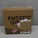 FNTSTICGOODS Travertine Decorative Bowl - 7.8” Diameter & 2” Height - Key Bowl for Entryway Table - Travertine - Organic Modern Centerpiece - Beige/ Natural