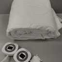 Bedsure Heated Mattress Pad Queen - Bed Warmer with Memory & Preheat Functions, 12-Hour Auto Off & 10 Heat Settings, Dual Controllers, Fast Heating, Brushed Electric Mattress Pad Queen, 60"x80"