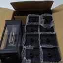 8 Pack Solar Pathway Lights Outdoor, IP65 Waterproof Solar Lights Outdoor Auto On/Off Walkway Landscape Lighting, Warm White LED for Garden, Yard, Driveway, Patio Landscape Decor