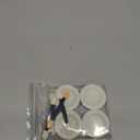 Artdone 16Jars Chrome Nail Powder Magic White Pearl Kit Mirror Effect Silver Metallic Holographic Dip Nail Powder for Resin Craft & Nail Art Fimo, Decoration Iridescent Aurora Mermaid Pigment