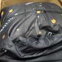 MAXYOYO Japanese Floor Mattress Futon Mattress, 4" Thicken Tatami Mat Sleeping Pad Foldable Roll Up Mat Boys Girls Dormitory Pad Kids Floor Lounger Pillow Bed, Black, Queen