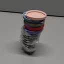 8 Pack - 2.4 Oz Small Salad Dressing Containers To Go, Leakproof Condiment Containers with Lids Reusable Stainless Steel Sauce Cups for Lunch Boxes Kitchen Storage Picnics Travel Meal Prep